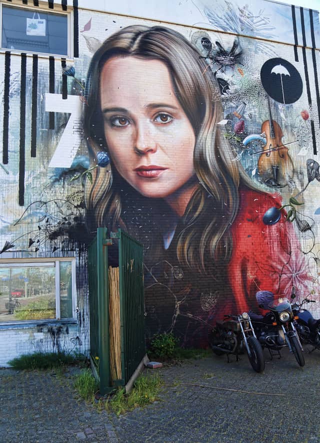 Untitled (woman with long hair and musical instruments), photo from the city's open data