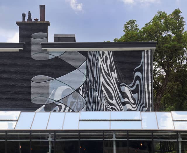 Untitled (abstract flowing lines and shapes), photo from the city's open data
