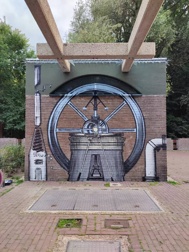 Untitled (ship's wheel and steering mechanism), photo from the city's open data