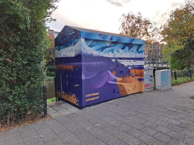 Untitled (dolphins and ocean landscape), photo from the city's open data