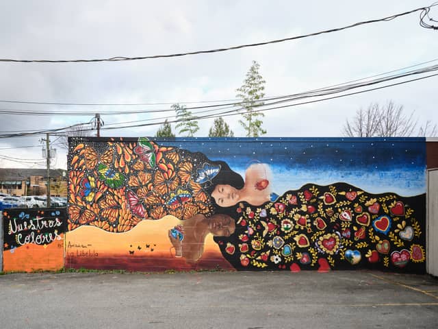 Nuestros Colores/Our Colours Community Mural, photo from the city's open data
