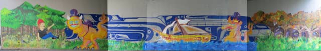 Untitled (child playing with animals and boats), photo from the city's open data