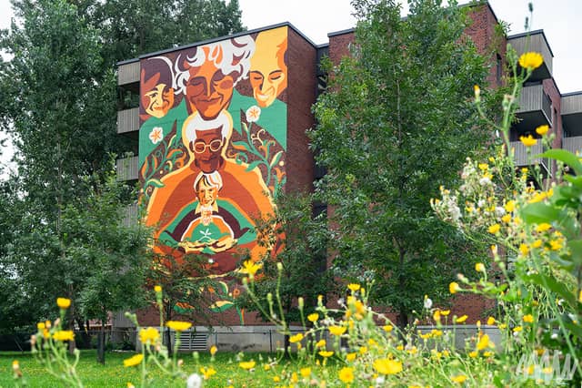 Untitled (faces and figures with decorative patterns), photo from the city's open data