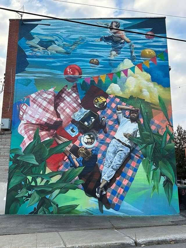Untitled (people picnicking and swimming outdoors), photo from the city's open data