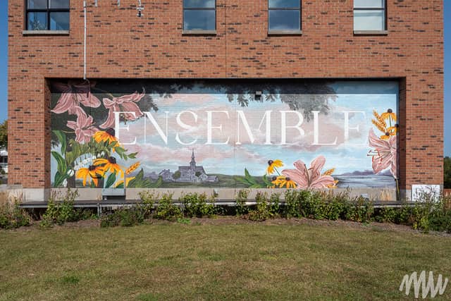 Untitled (ensemble text with flowers and landscape), photo from the city's open data