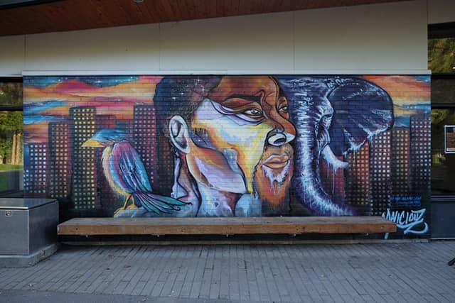 Untitled mural, photo from the city's open data