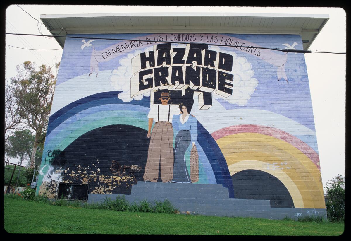 Hazard Grande (In Memory of Homeboys and Homegirls), photographed by Robin Dunitz