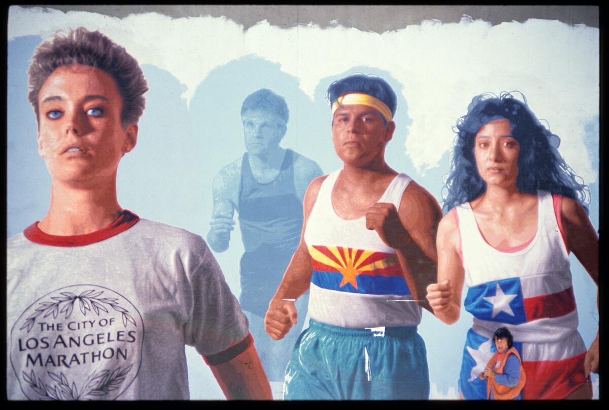 L.A. Marathon, photographed by Robin Dunitz