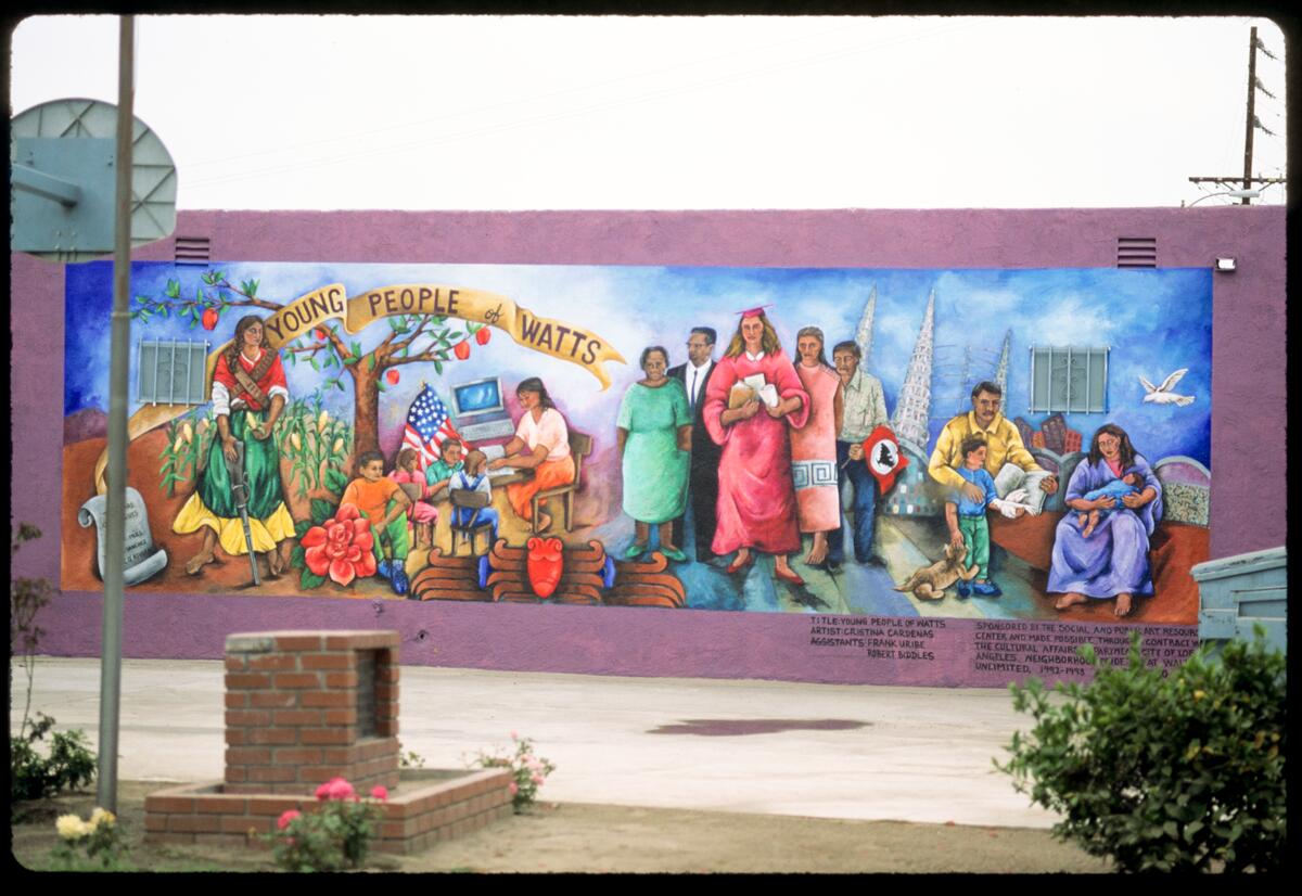 Young People of Watts, photographed by Robin Dunitz
