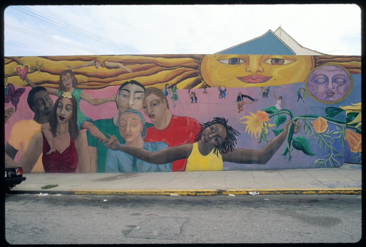 A Mural Dedicated to Peace, photographed by Robin Dunitz