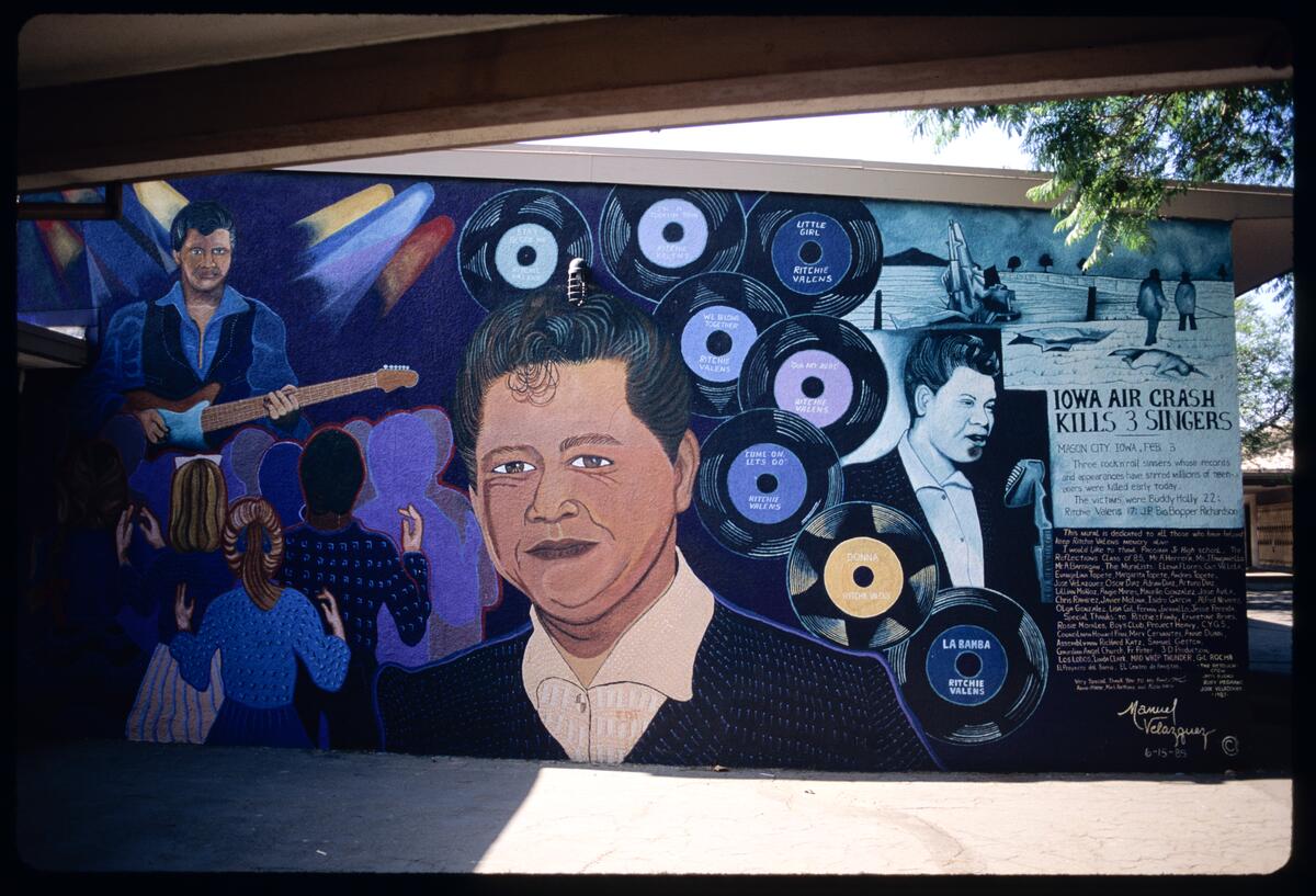 Richie Valens, photographed by Robin Dunitz